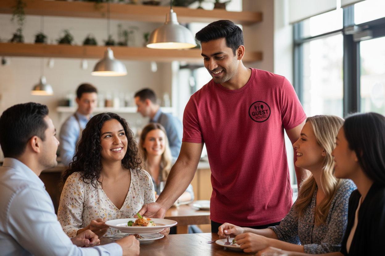 Size XL Restaurant Staff
