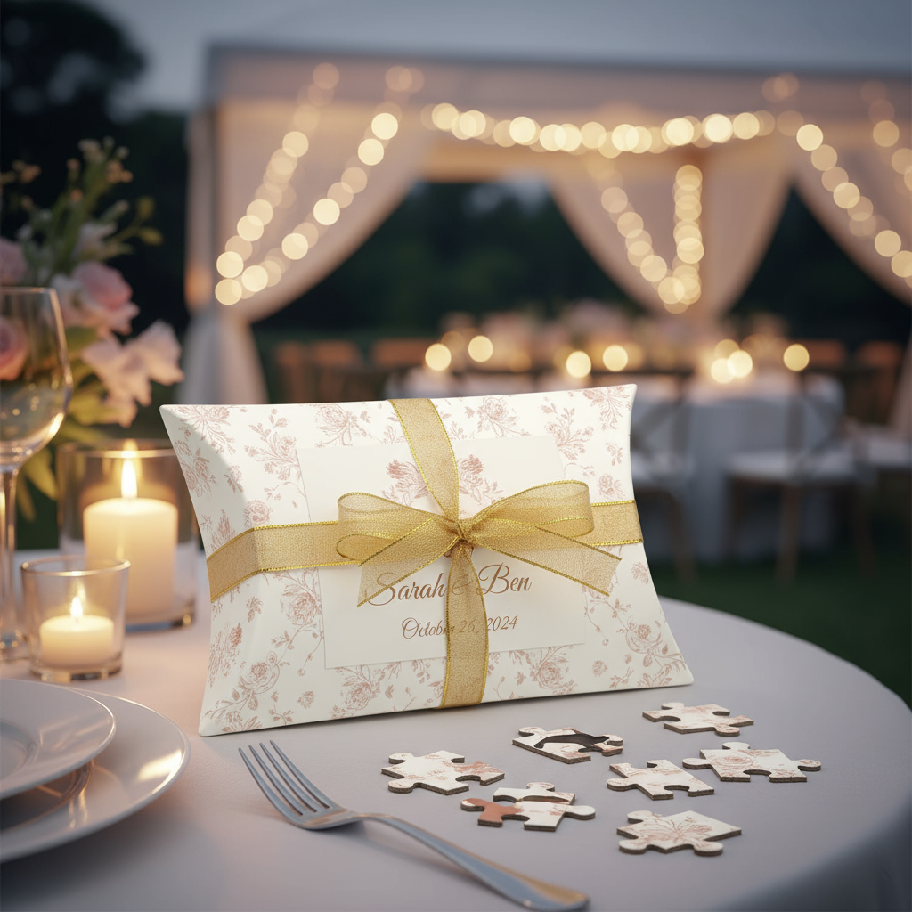 Wedding Puzzle Gift Box