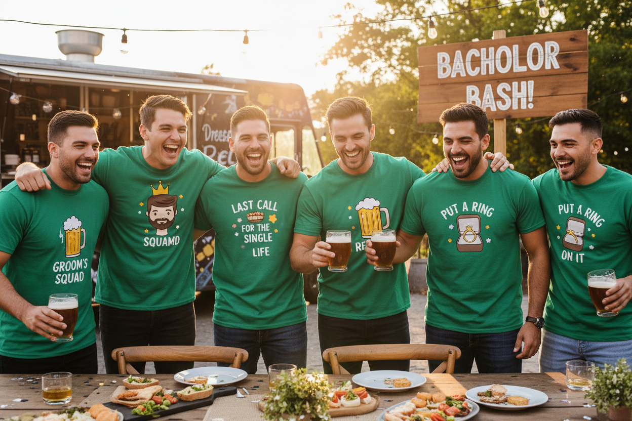 XL 2XL Bachelor Party Group